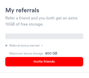 Getting free cloud storag with referral | Tech Fizzer
