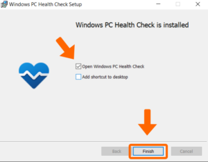 windows 11 pc check