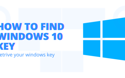 How to Find Windows 10 Key