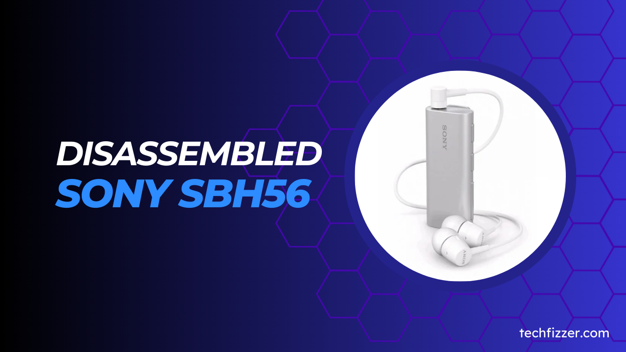 What Inside Sony Bluetooth Headset SBH56 Disassembly Process