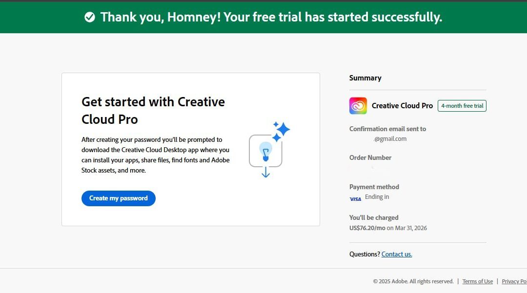 Enjoy 4 Months of Adobe Creative Cloud Pro Free